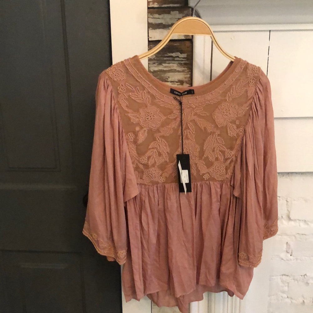 Anthropologie Love Sam Top
